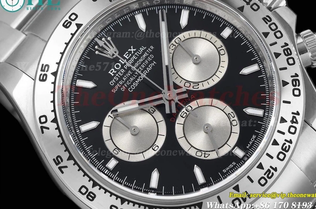 SS SH4131 Black SS 40mm Clone Clean Daytona 126509 Stk Super 0315